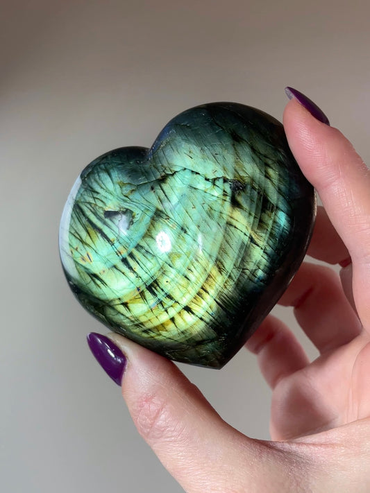 Cœur Labradorite