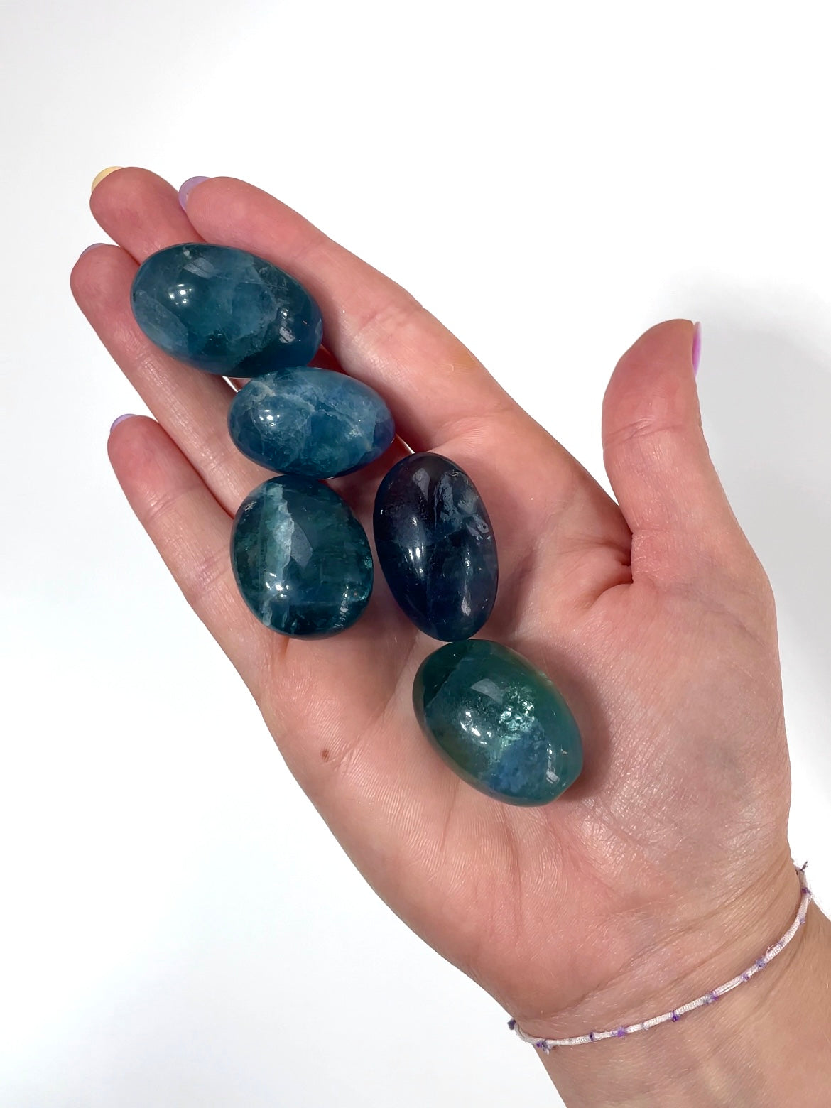 Pierre roulée Fluorite