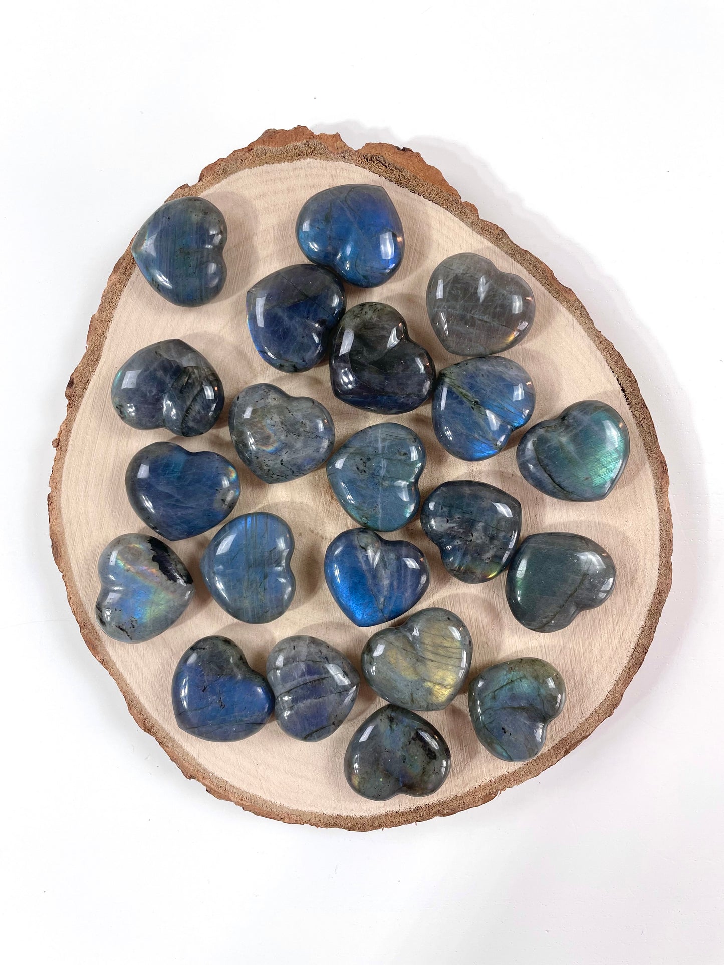 Mini-cœurs Labradorite