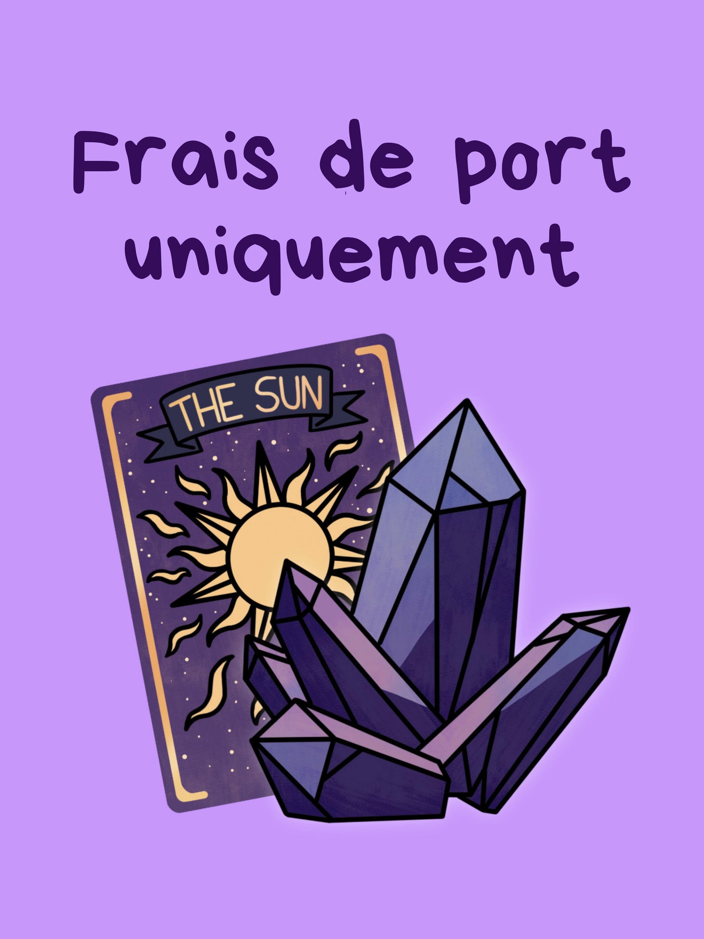 FRAIS DE PORT UNIQUEMENT