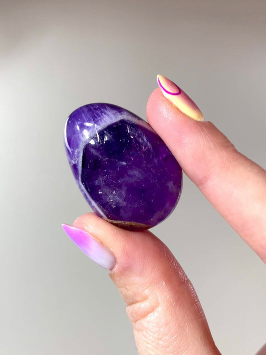 Pierre roulée Améthyste Chevron