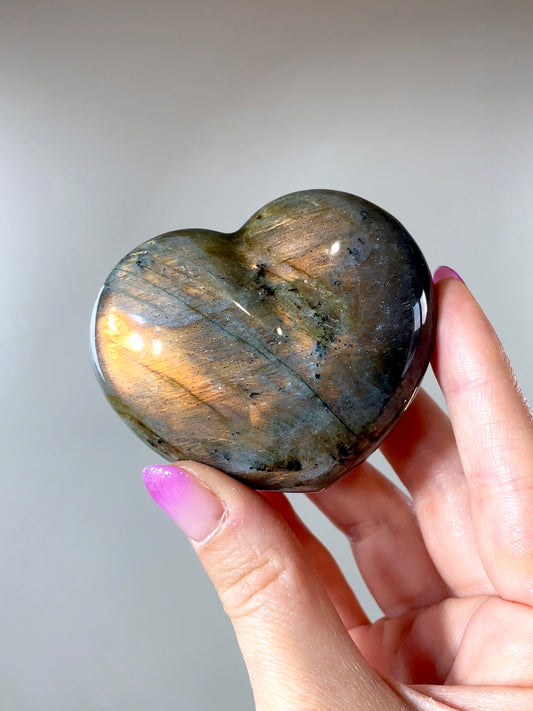 Cœur Labradorite