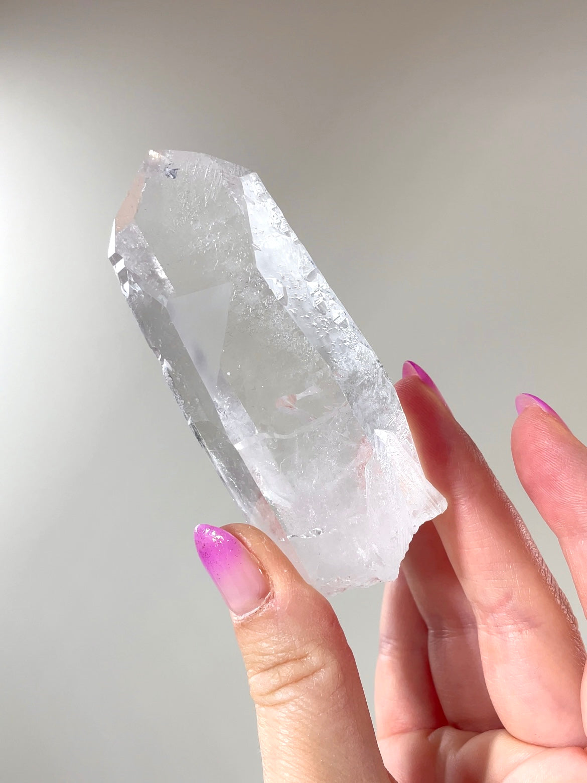 Pointe naturelle Quartz Lémurien