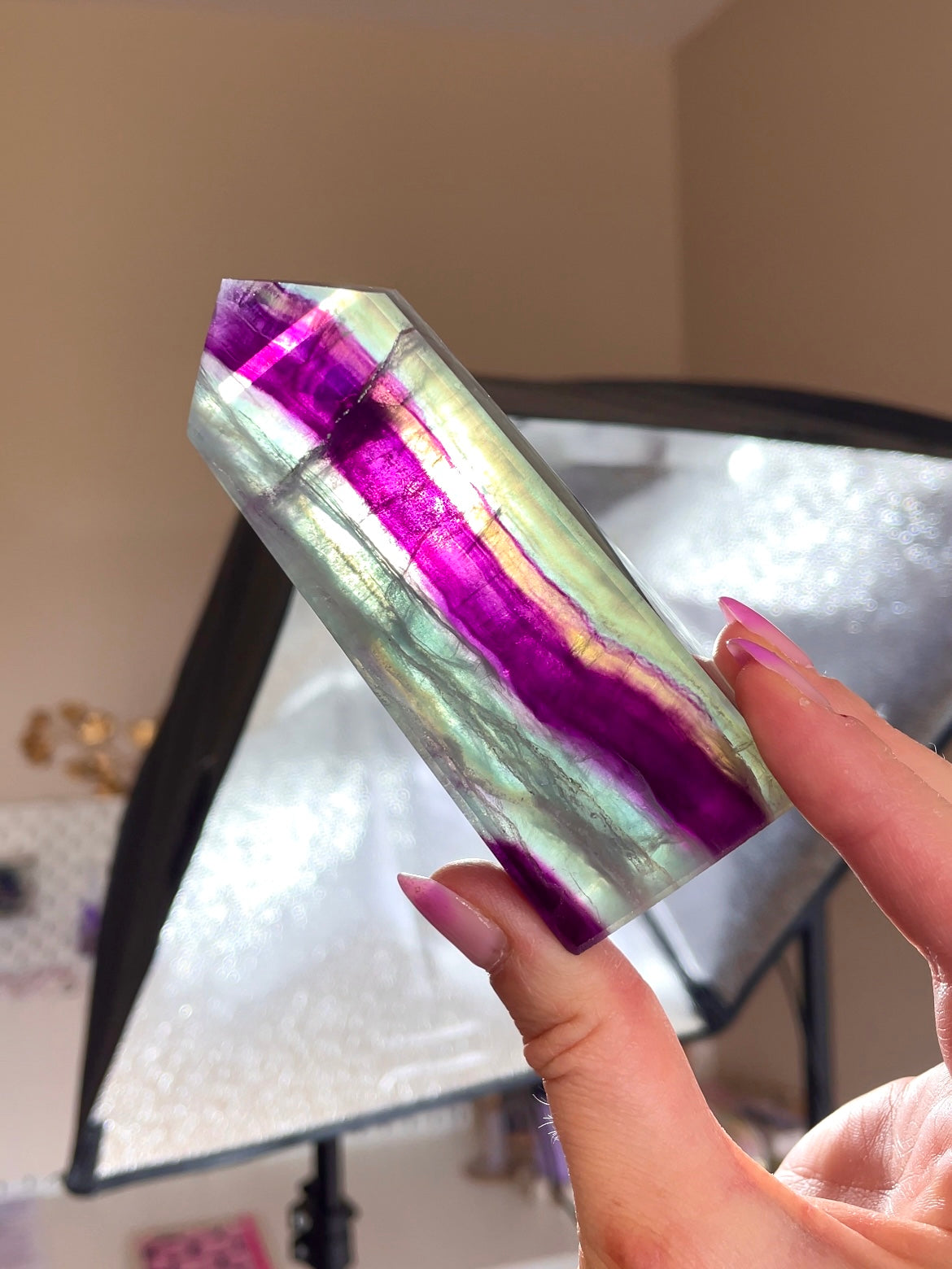 Pointes Fluorite