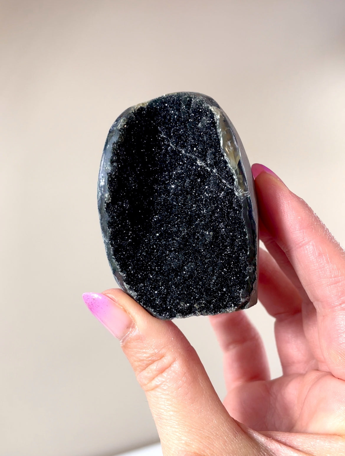 Améthystes noires d'Uruguay