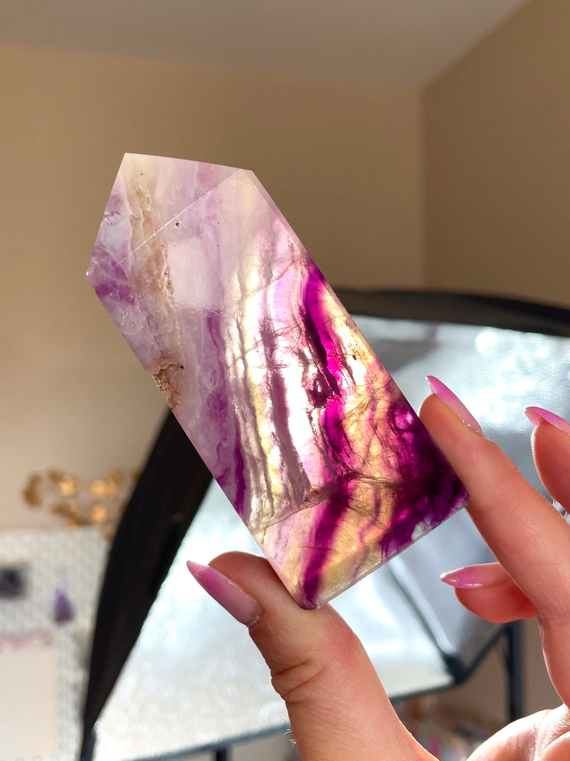 Pointes Fluorite