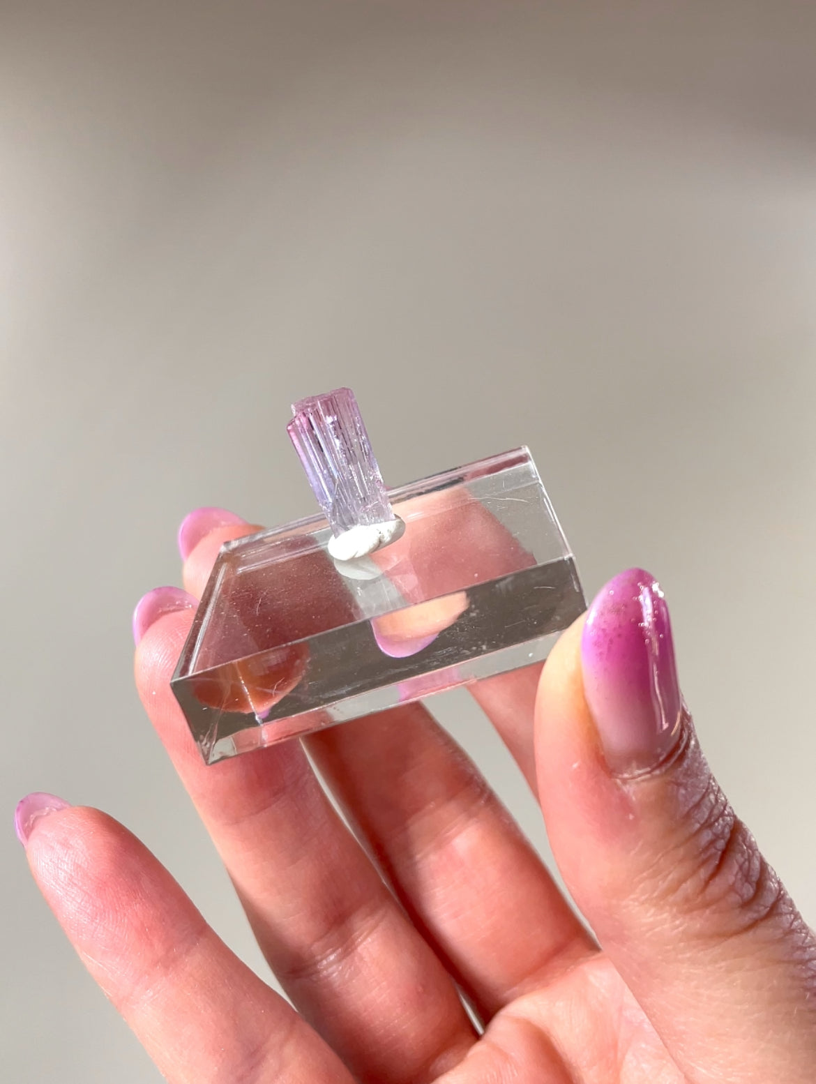 Pointes Tourmaline bicolore