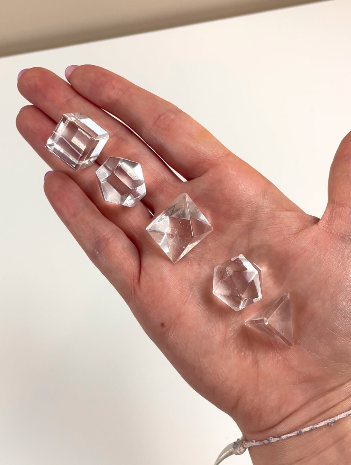 Solides de Platon Cristal de roche