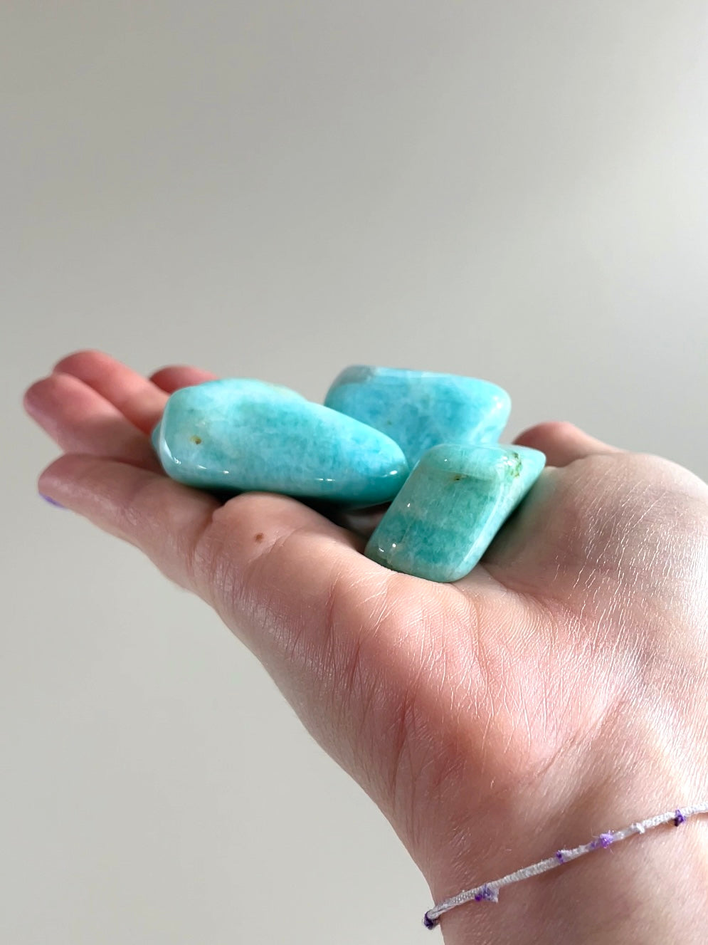 Pierre roulée Amazonite