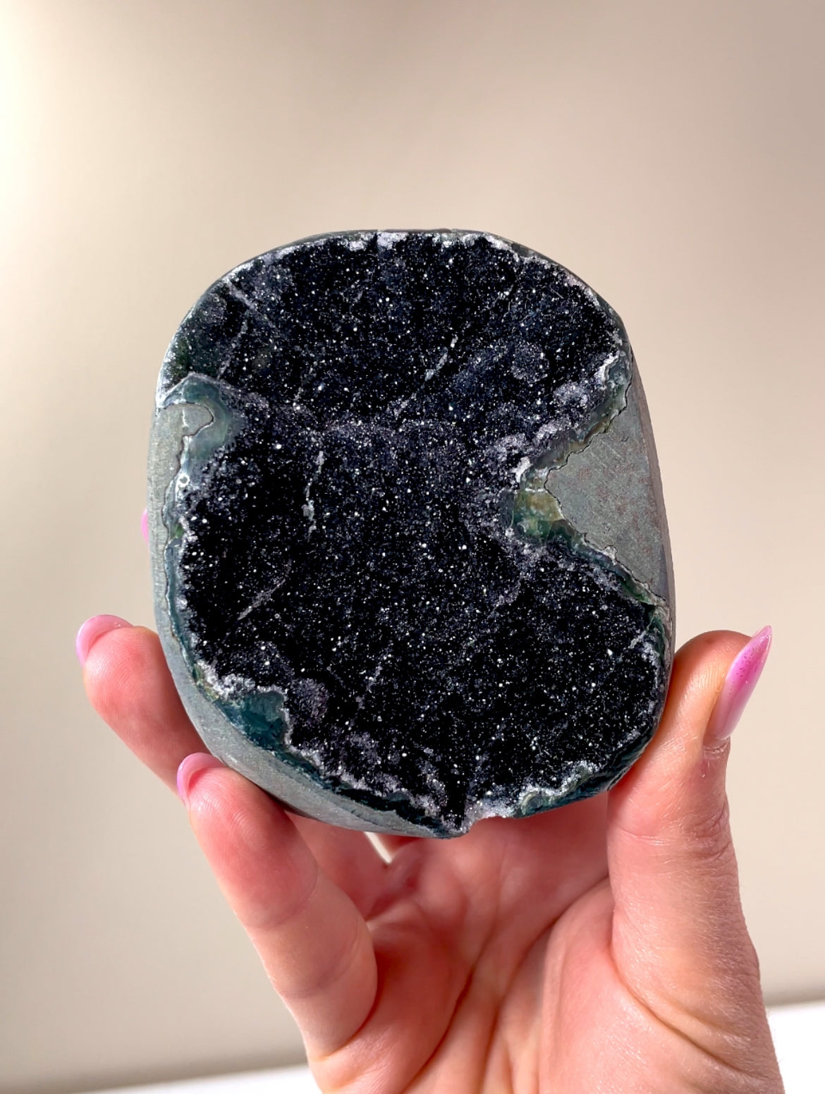 Améthystes noires d'Uruguay