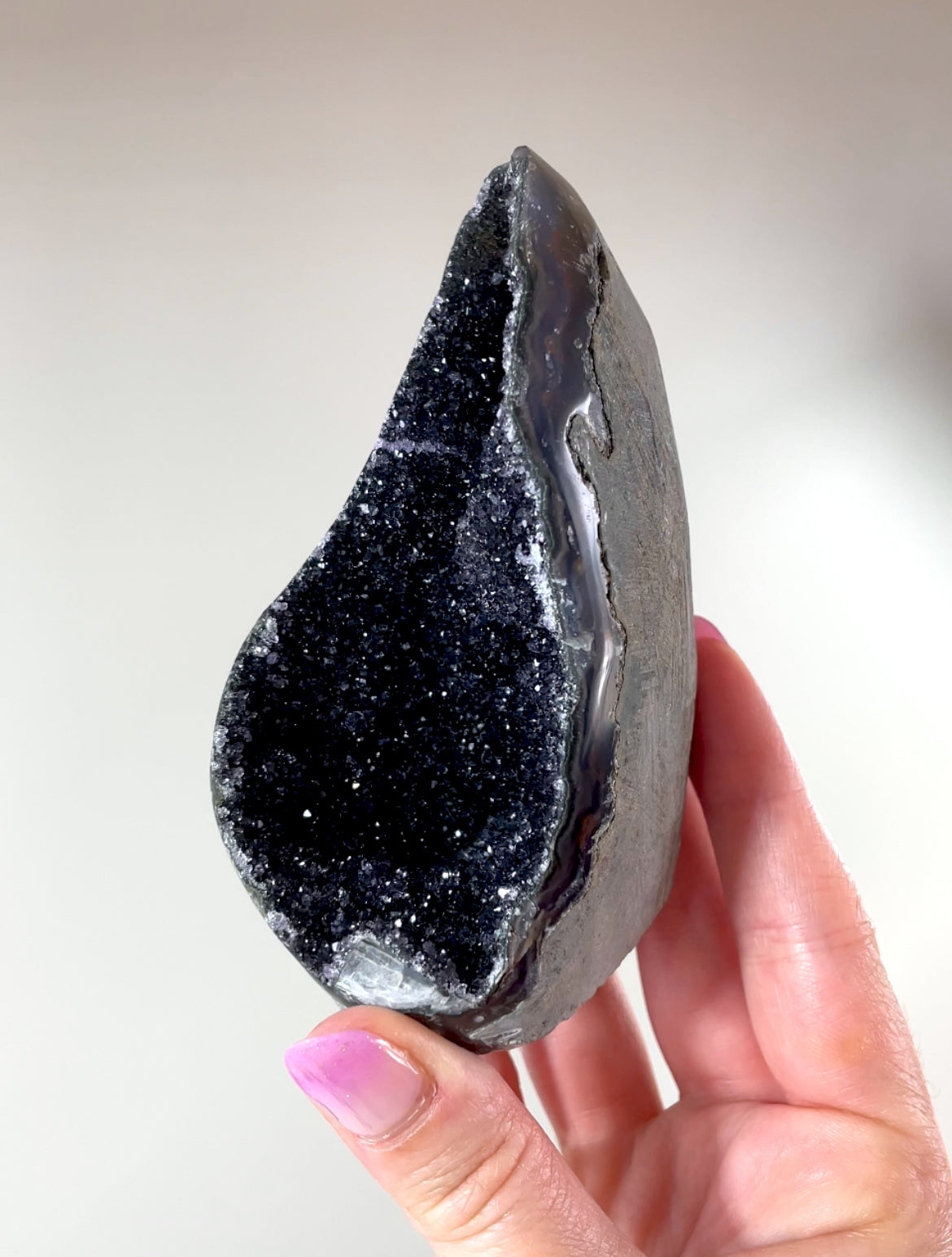 Améthystes noires d'Uruguay