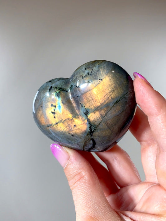 Cœur Labradorite