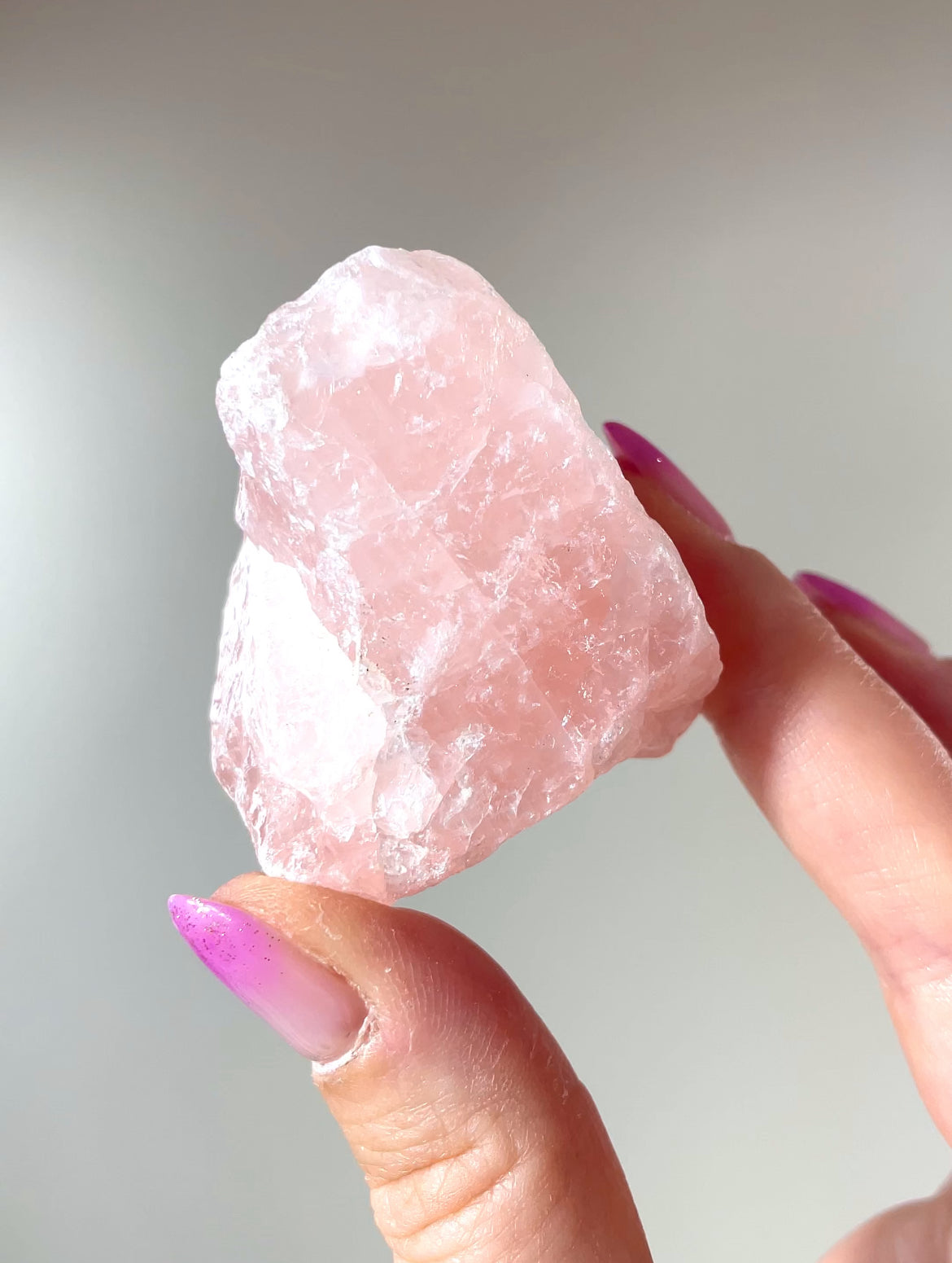 Pierre brute Quartz rose