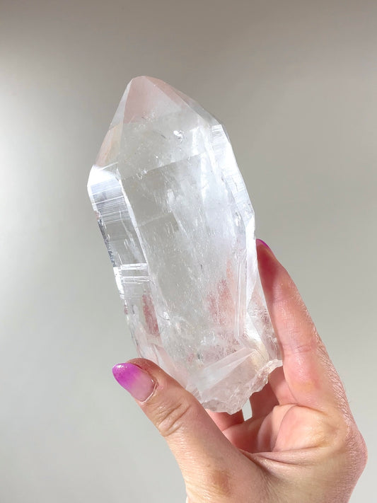 Pointe naturelle Quartz Lémurien