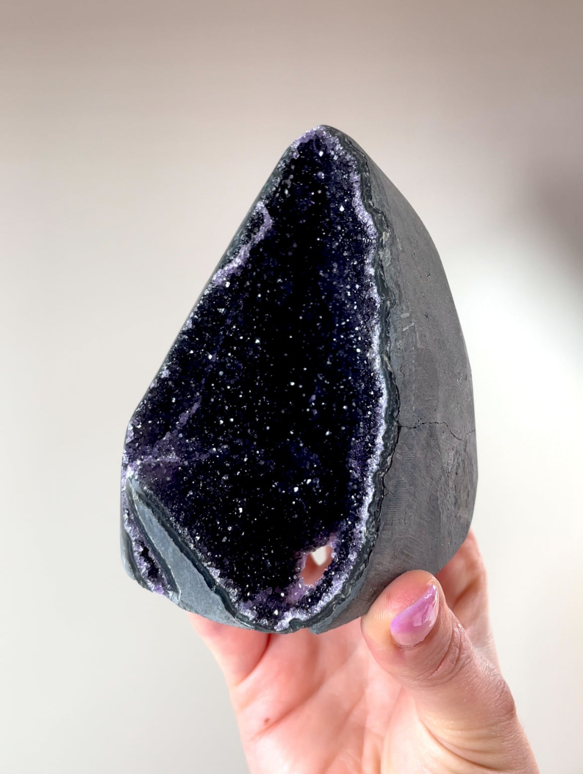 Améthystes noires d'Uruguay