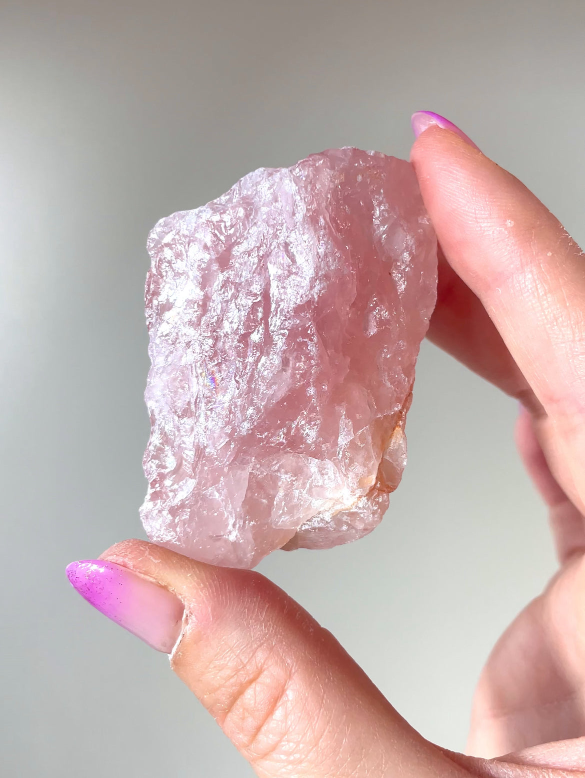 Pierre brute Quartz rose