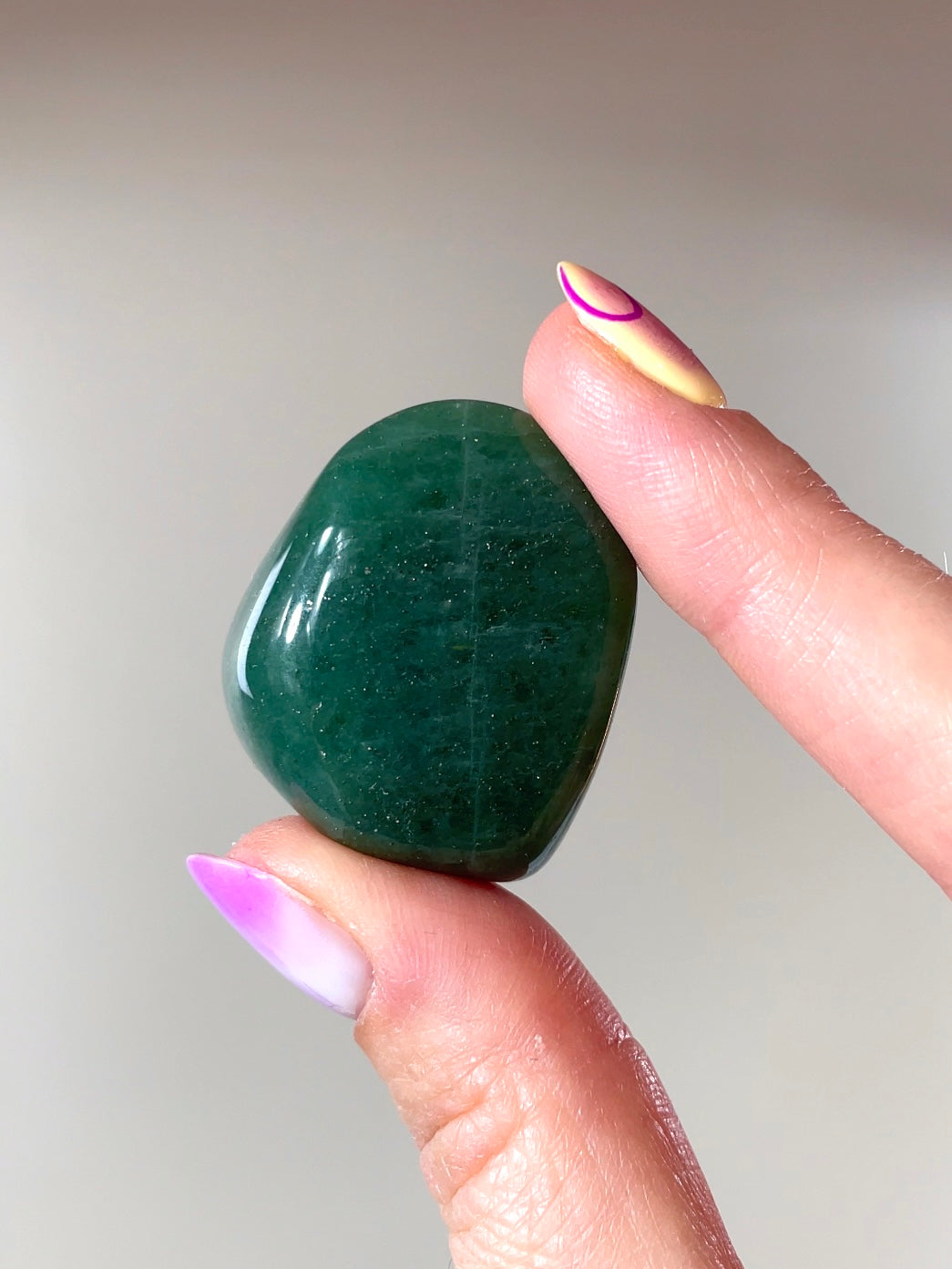 Pierre roulée Aventurine