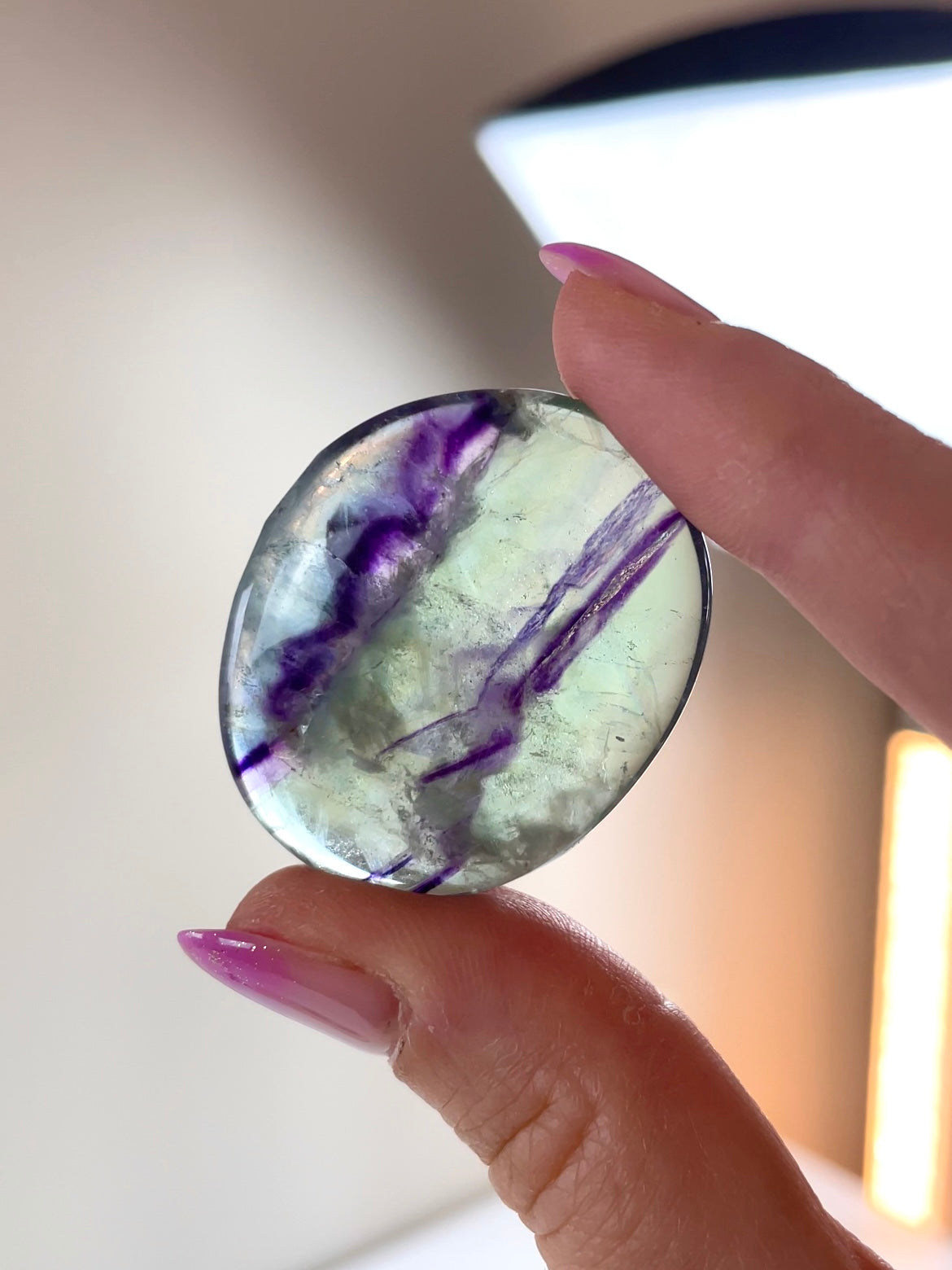 Galets Fluorite Arc-en-ciel