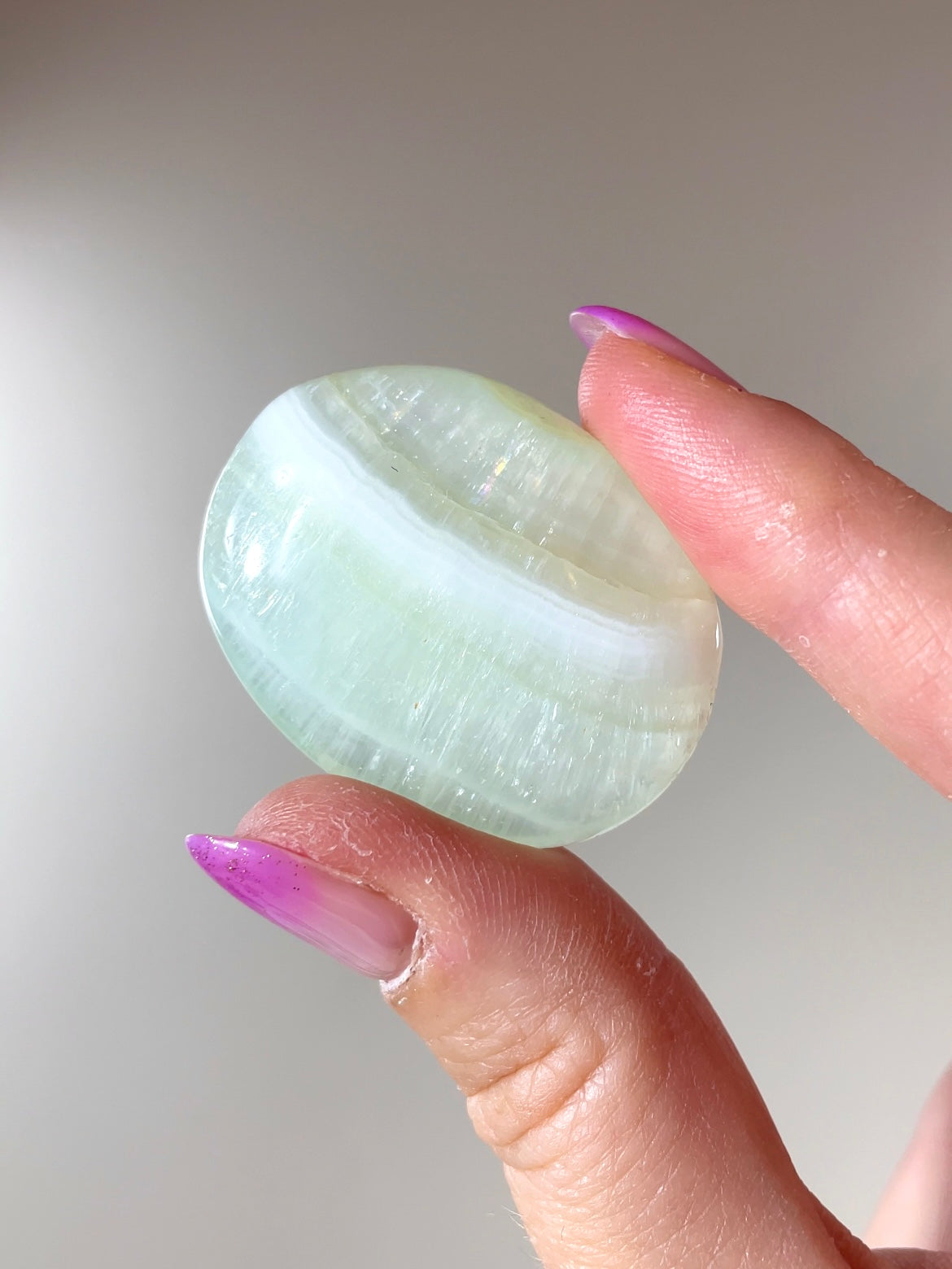 Galets Calcite pistache