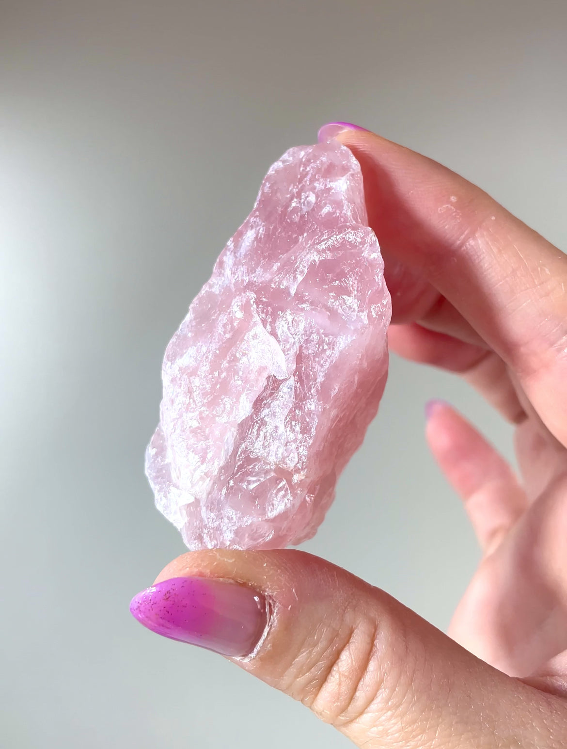 Pierre brute Quartz rose