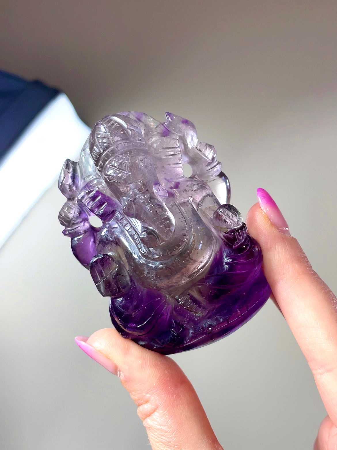 Statuette Ganesh en Améthyste