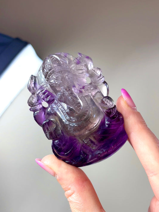 Statuette Ganesh en Améthyste