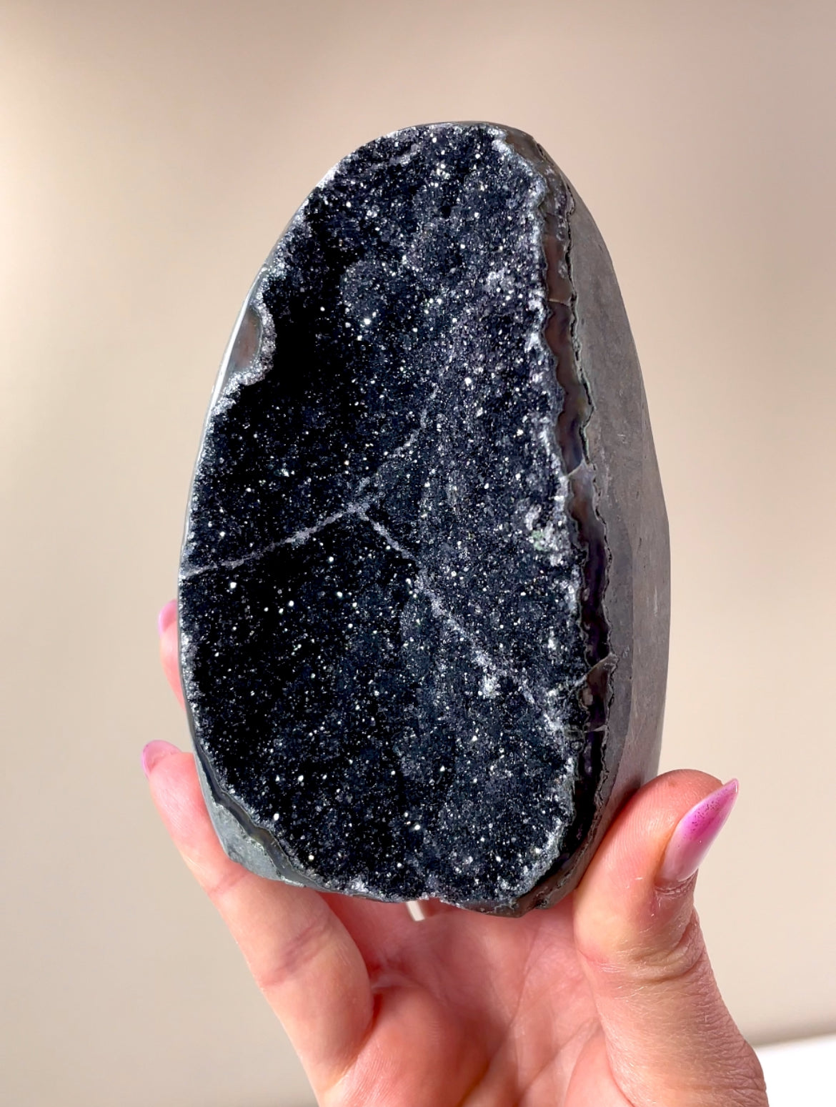 Améthystes noires d'Uruguay