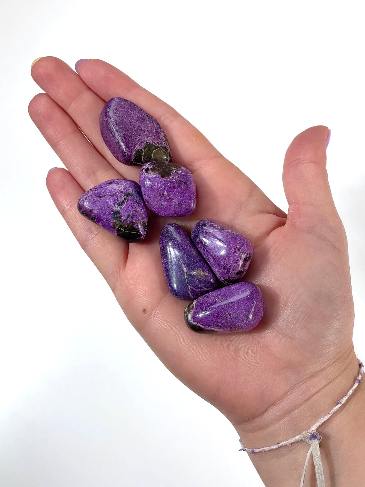 Pierre roulée Stichtite