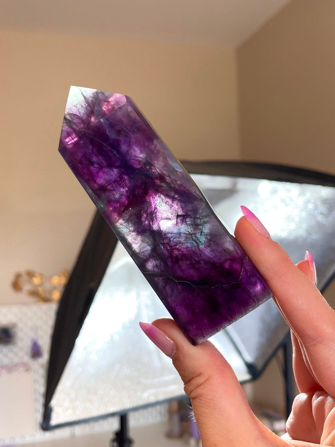 Pointes Fluorite