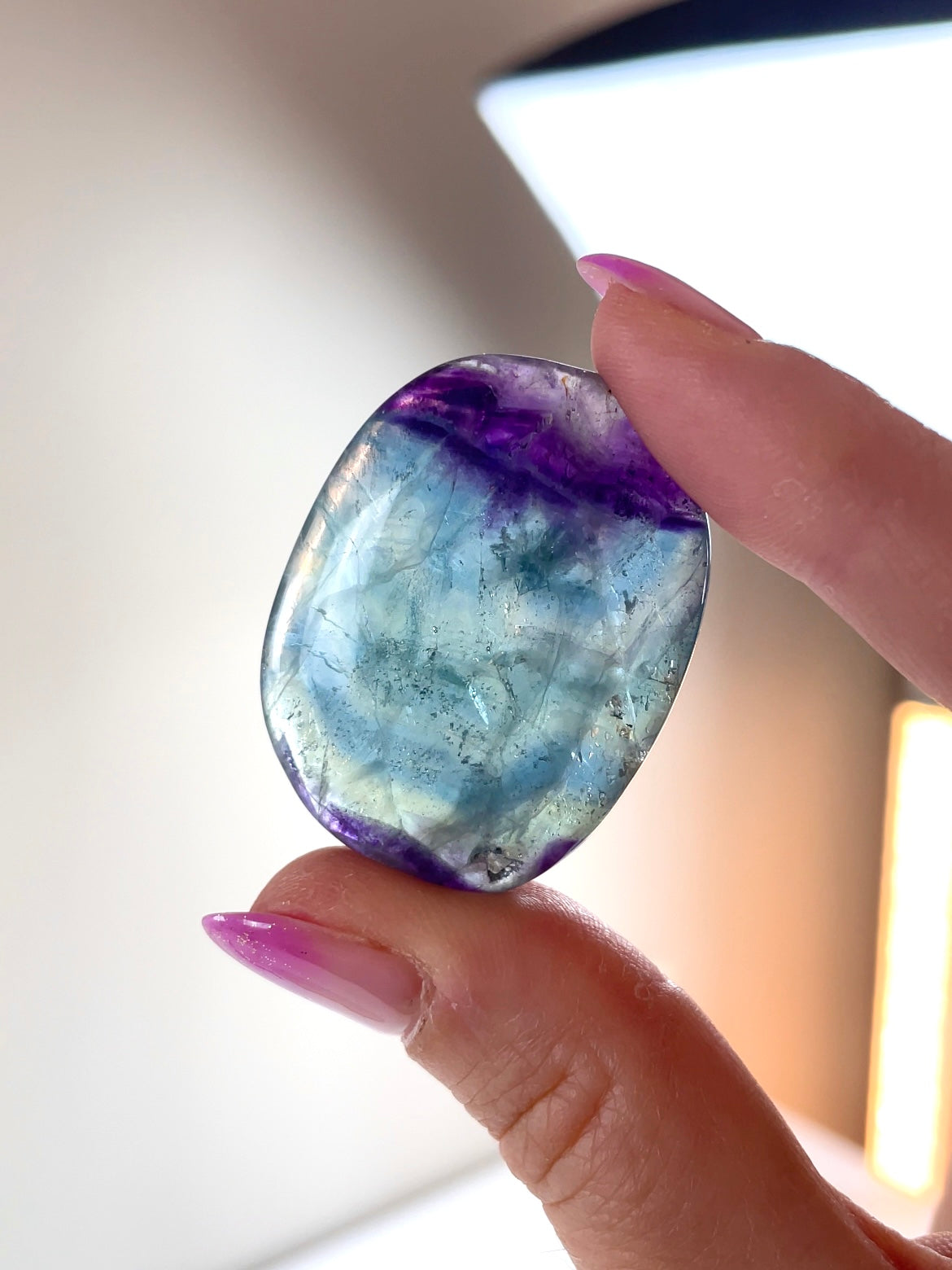 Galets Fluorite Arc-en-ciel