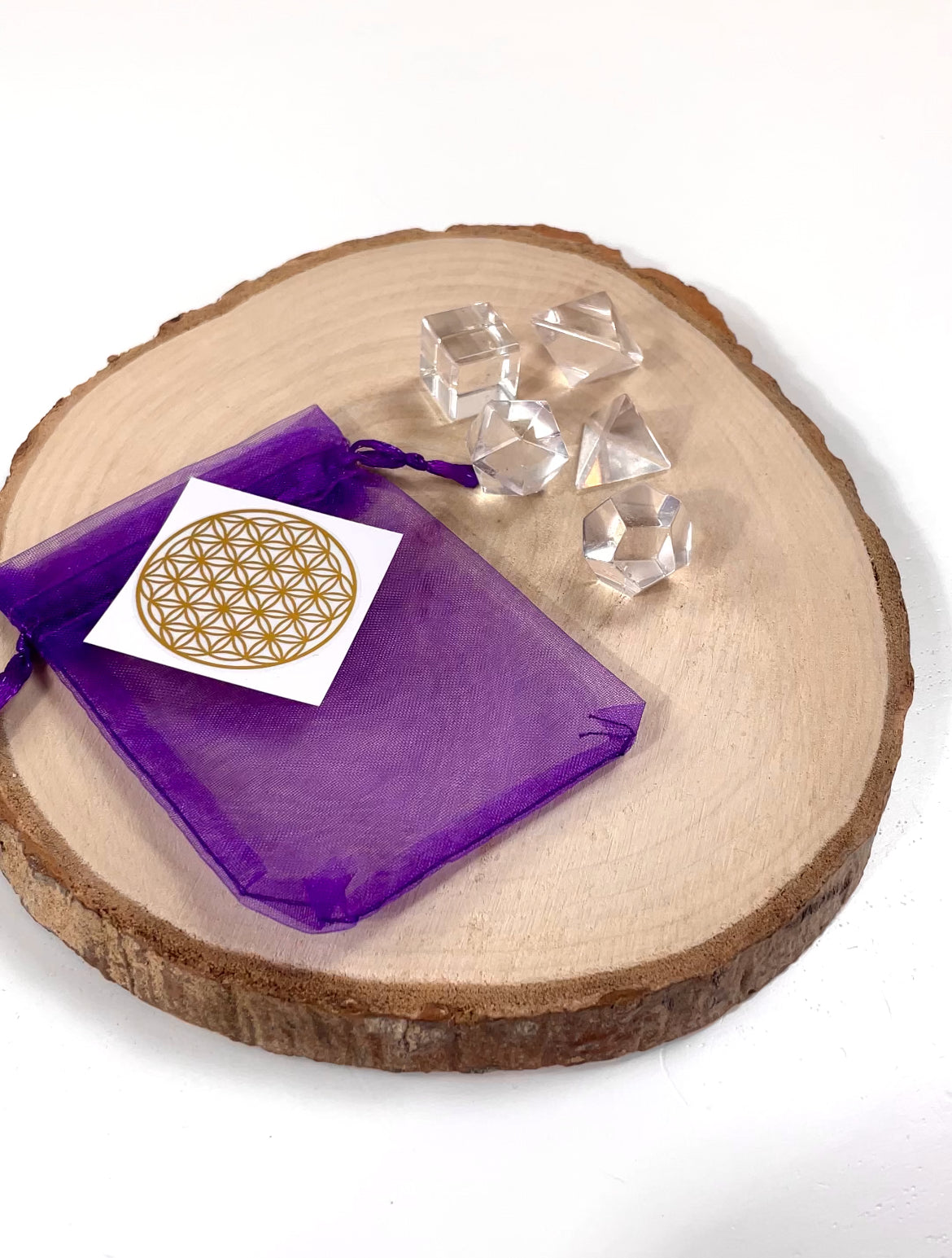 Solides de Platon Cristal de roche