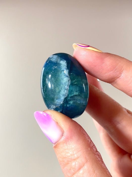 Pierre roulée Fluorite