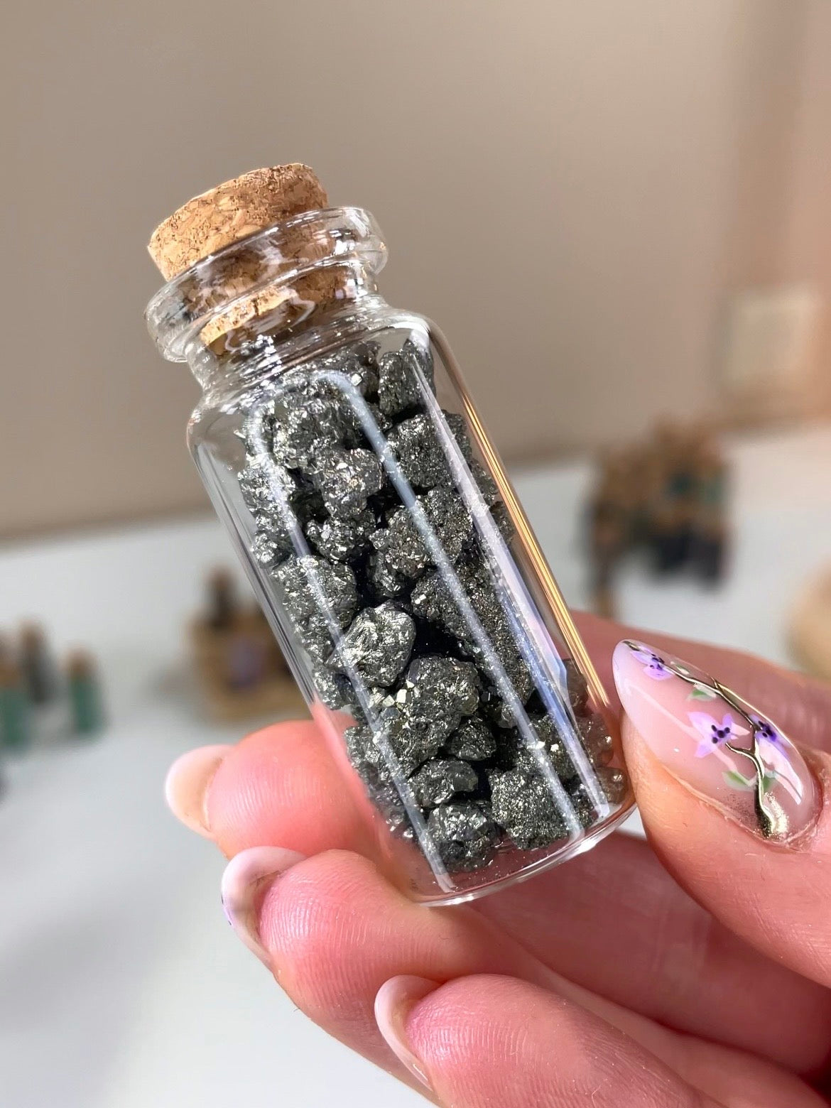 Spell Jar RÉUSSITE (Pyrite)