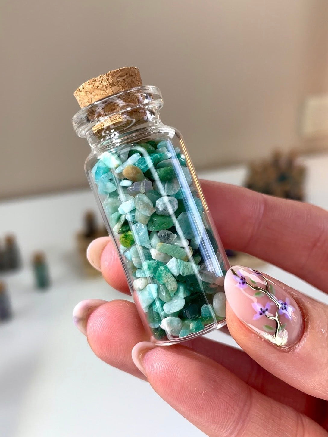 Spell Jar GRATITUDE (Amazonite)
