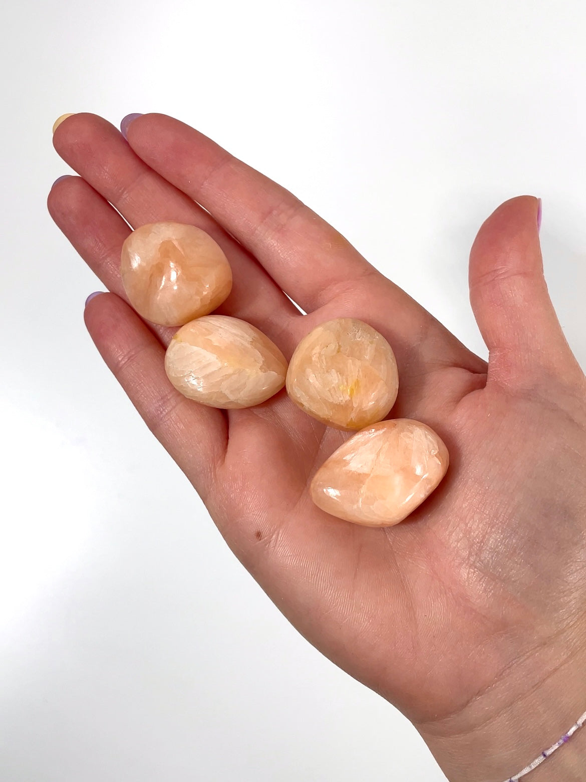 Pierre roulée Stilbite