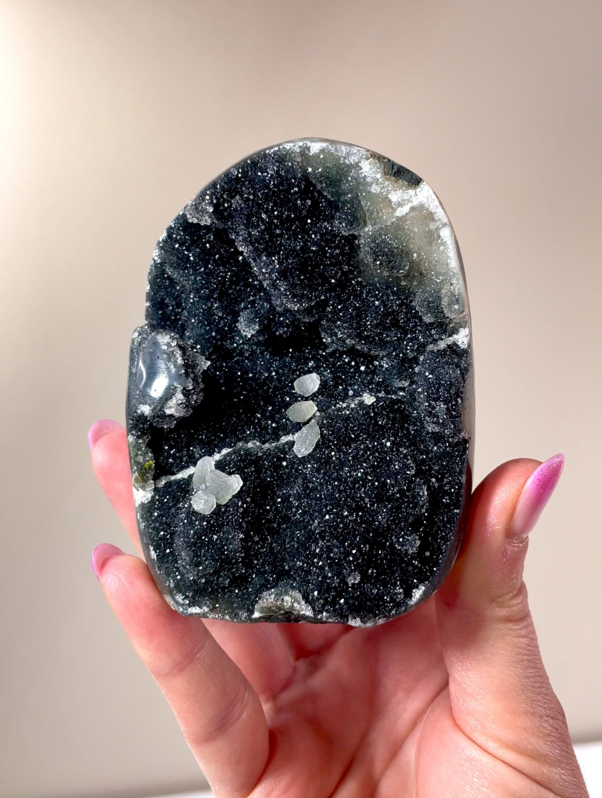 Améthystes noires d'Uruguay