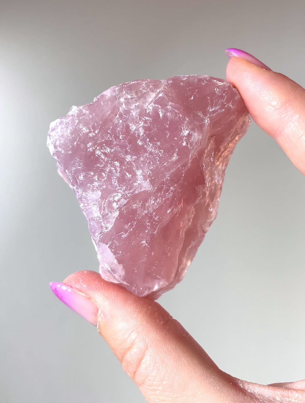 Pierre brute Quartz rose
