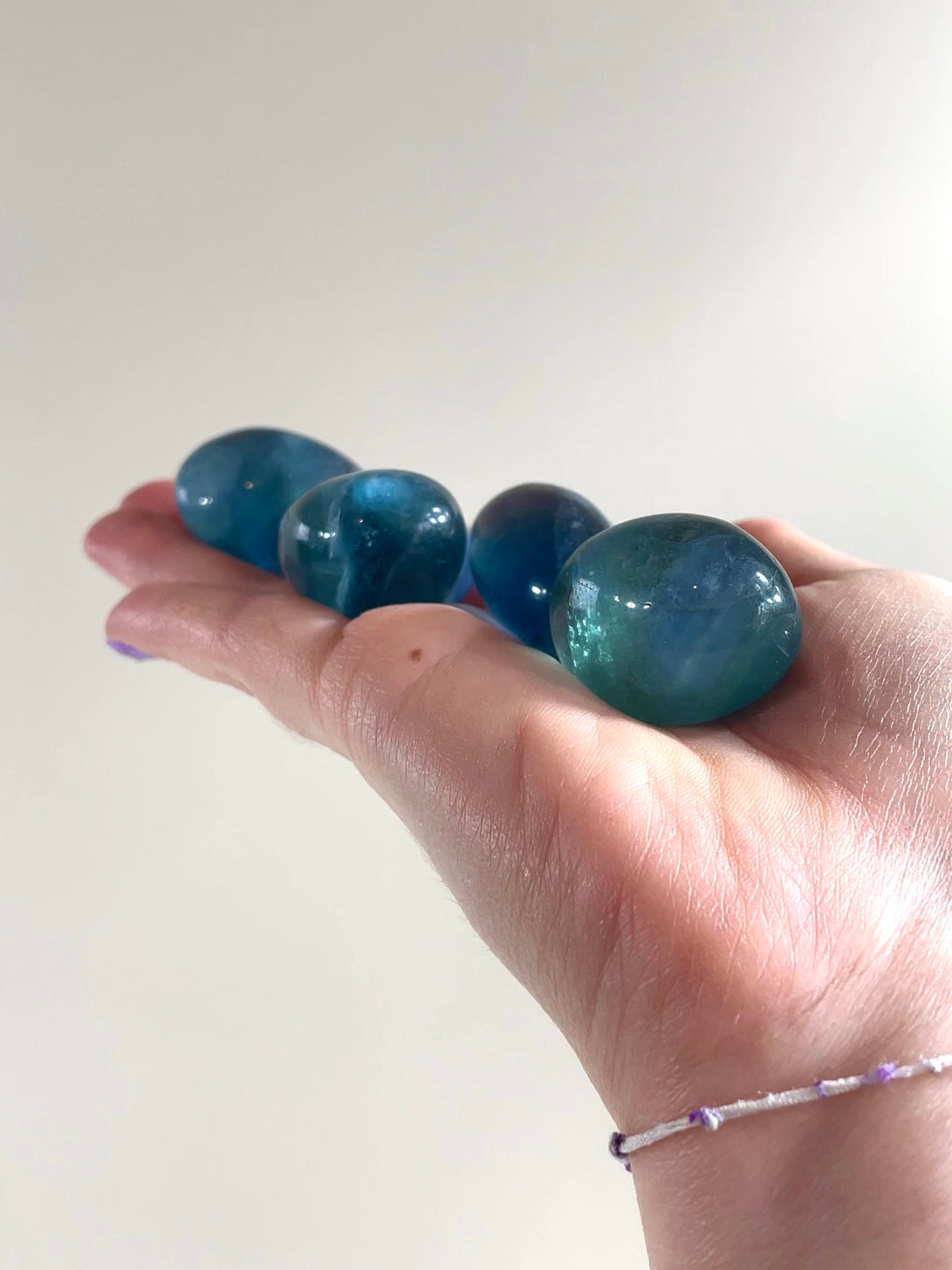 Pierre roulée Fluorite