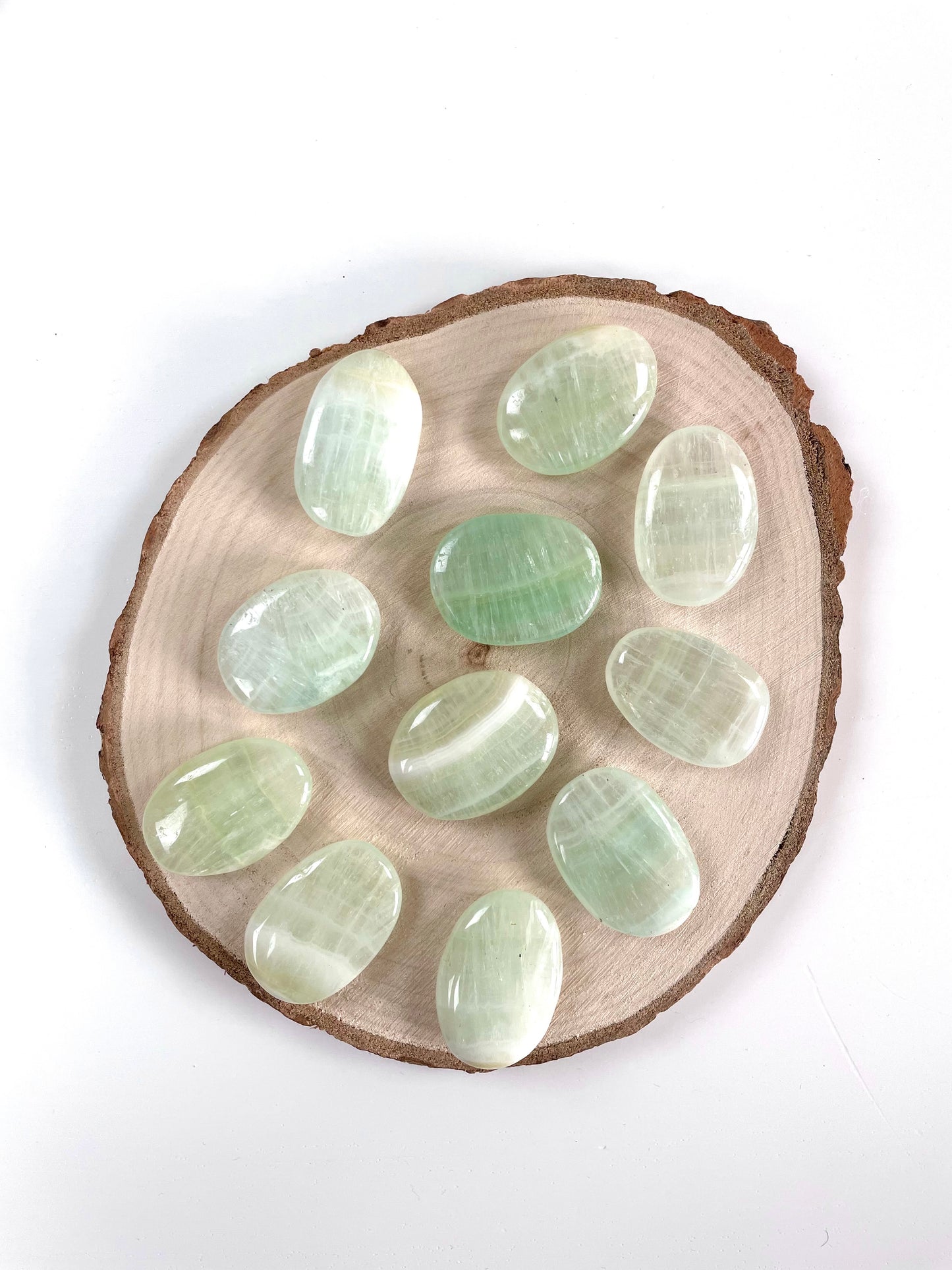 Galets Calcite pistache