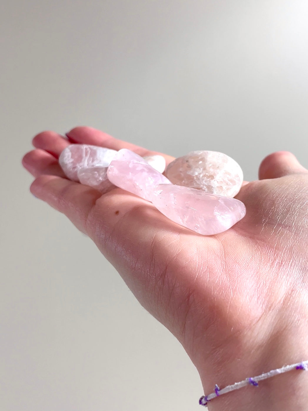 Pierre roulée Morganite