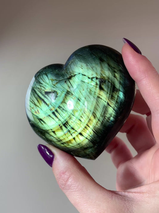 Cœur Labradorite